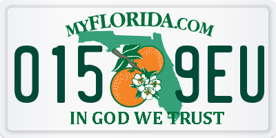 FL license plate 0159EU