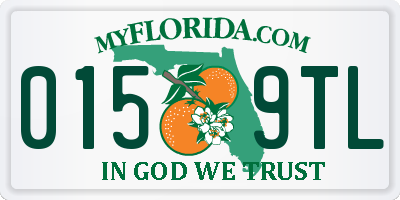 FL license plate 0159TL