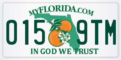 FL license plate 0159TM