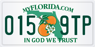 FL license plate 0159TP