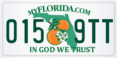 FL license plate 0159TT
