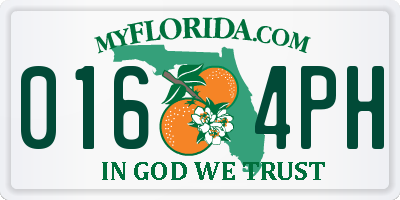 FL license plate 0164PH