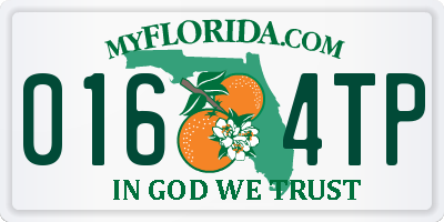 FL license plate 0164TP