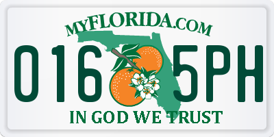 FL license plate 0165PH