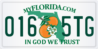 FL license plate 0165TG