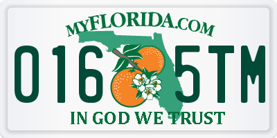 FL license plate 0165TM
