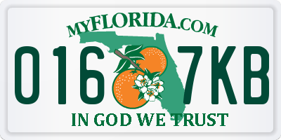 FL license plate 0167KB