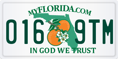 FL license plate 0169TM