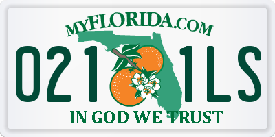 FL license plate 0211LS