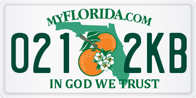 FL license plate 0212KB
