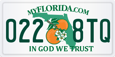 FL license plate 0228TQ