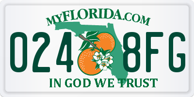 FL license plate 0248FG