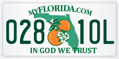 FL license plate 0281OL
