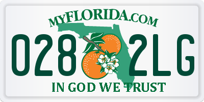 FL license plate 0282LG