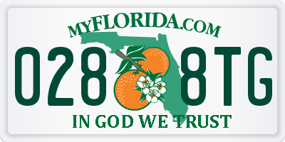FL license plate 0288TG