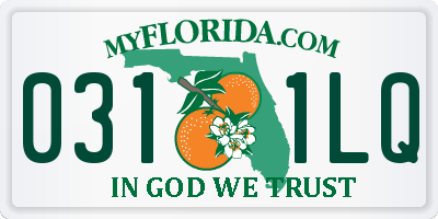 FL license plate 0311LQ