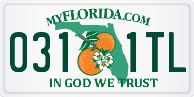 FL license plate 0311TL