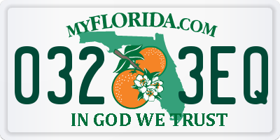 FL license plate 0323EQ