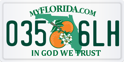 FL license plate 0356LH