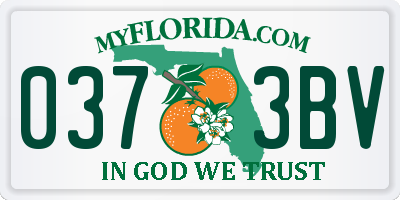 FL license plate 0373BV