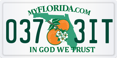 FL license plate 0373IT