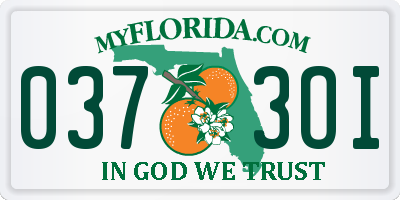 FL license plate 0373OI