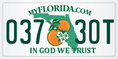 FL license plate 0373OT