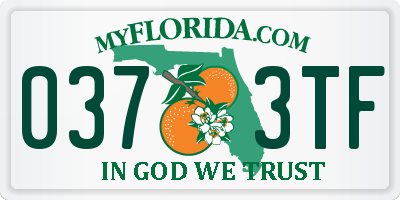 FL license plate 0373TF