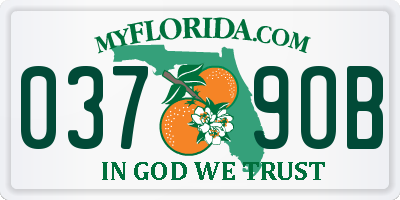 FL license plate 0379OB
