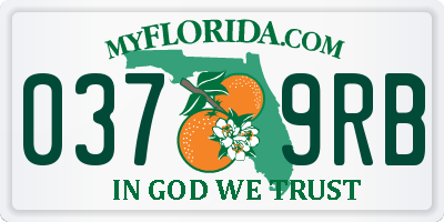 FL license plate 0379RB
