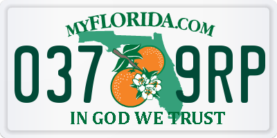FL license plate 0379RP