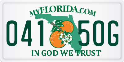 FL license plate 0415OG
