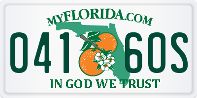 FL license plate 0416OS