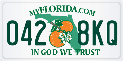 FL license plate 0428KQ