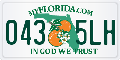 FL license plate 0435LH