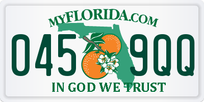 FL license plate 0459QQ