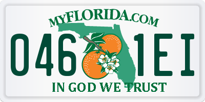 FL license plate 0461EI