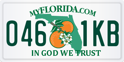 FL license plate 0461KB