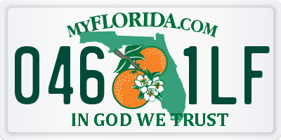 FL license plate 0461LF