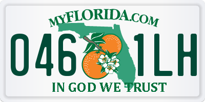 FL license plate 0461LH