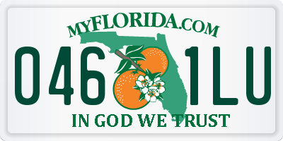 FL license plate 0461LU