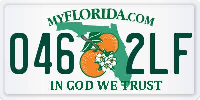 FL license plate 0462LF