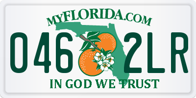 FL license plate 0462LR