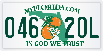 FL license plate 0462OL
