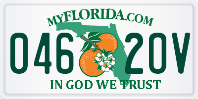 FL license plate 0462OV