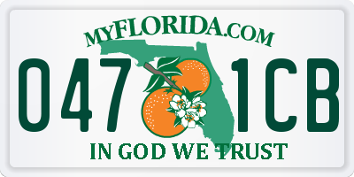 FL license plate 0471CB