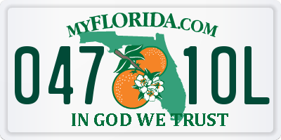 FL license plate 0471OL
