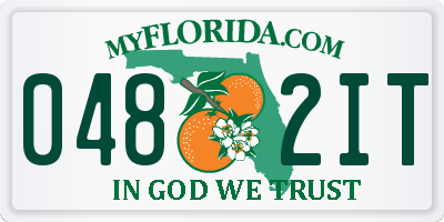 FL license plate 0482IT
