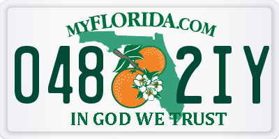 FL license plate 0482IY