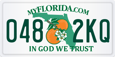 FL license plate 0482KQ